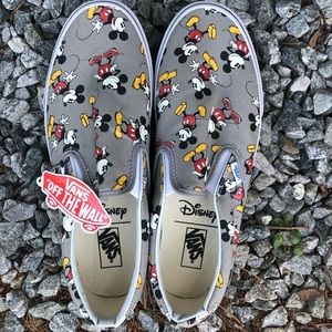 Sold out everywhere! Disney vans slip on sneakers